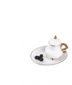 Porcelain Cup Set With Lid