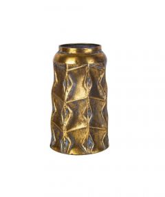 Metal Tumbled Vase