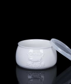 Porcelain Yoghurt Container - 12 CM