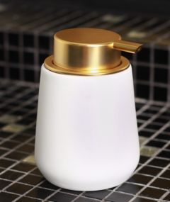 Liquid Soap Dispenser White