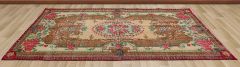 Classic Modern Vintage Tumbled Hand Woven Carpet - 267x150 - Colorful Area Rugs