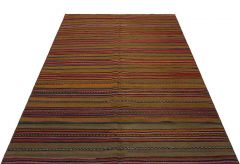 Unique Klim Vintage Real Tumbled Carpet - 245x144 - Colorful Area Rugs, Wool Area Rugs