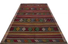 Unique Klim Vintage Real Tumbled Carpet - 244x149 - Colorful Area Rugs, Wool Area Rugs