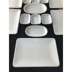 15 Piece Matt Cream Breakfast Set, Service for 6