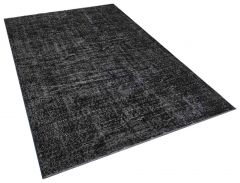 Real Hand-Knotted Tumbled Rug - 162 x 247 cm - Colorful Rugs & Carpets, Wool Rectangular Rugs 