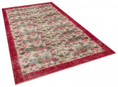 Vintage Rug with Unique Beauty - 173 x 283 cm - Colorful Rugs & Carpets, Wool Rectangular Rugs 