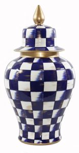 Chess Model Shah Vase 25X50cm - 25x25 - Blue Vases & Jars