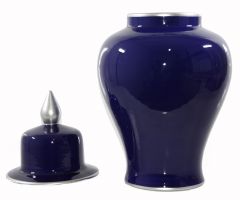 Vase Cobalt Floor Shah Vase 25X50cm - 25x25 - Blue Vases & Jars