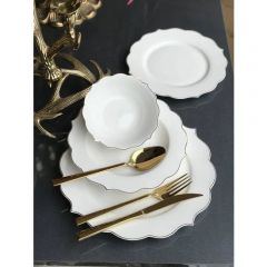 24 Piece Dinnerware, Service For 6